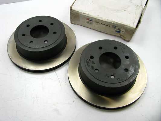 (2) Op Parts 54112B REAR Brake Rotors - 7 LUG - 2004-2011 Ford F-150 Pickup