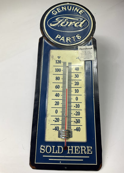 Open Road 23182003-S Ford Vintage Style Garage Thermometer, Distressed Look