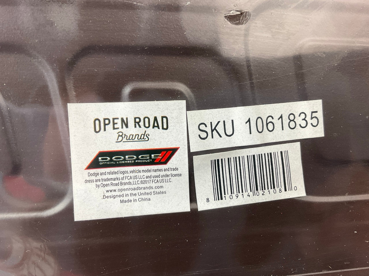 Open Road 90145610 Garage Decor Steel Sign 20'' Long, 5'' Tall For Dodge