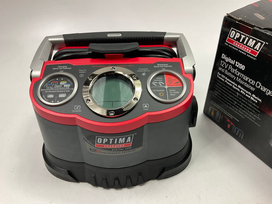 Optima 150-33508 Digital 1200 12V Performance Battery Charger And Maintainer
