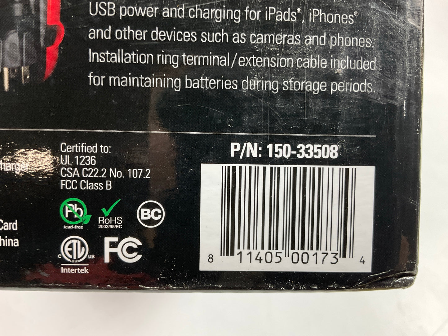 Optima 150-33508 Digital 1200 12V Performance Battery Charger And Maintainer