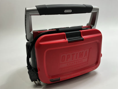 Optima 150-34178 High-Efficiency 12 Amp Digital 1200 Battery Charger, 12 Amp