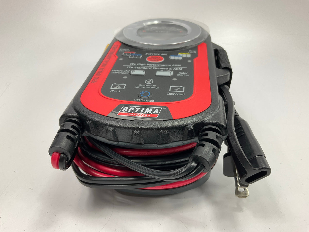 Optima 150-40000 Digital 400 12V Battery Charger & Maintainer, 4 Amp Charging