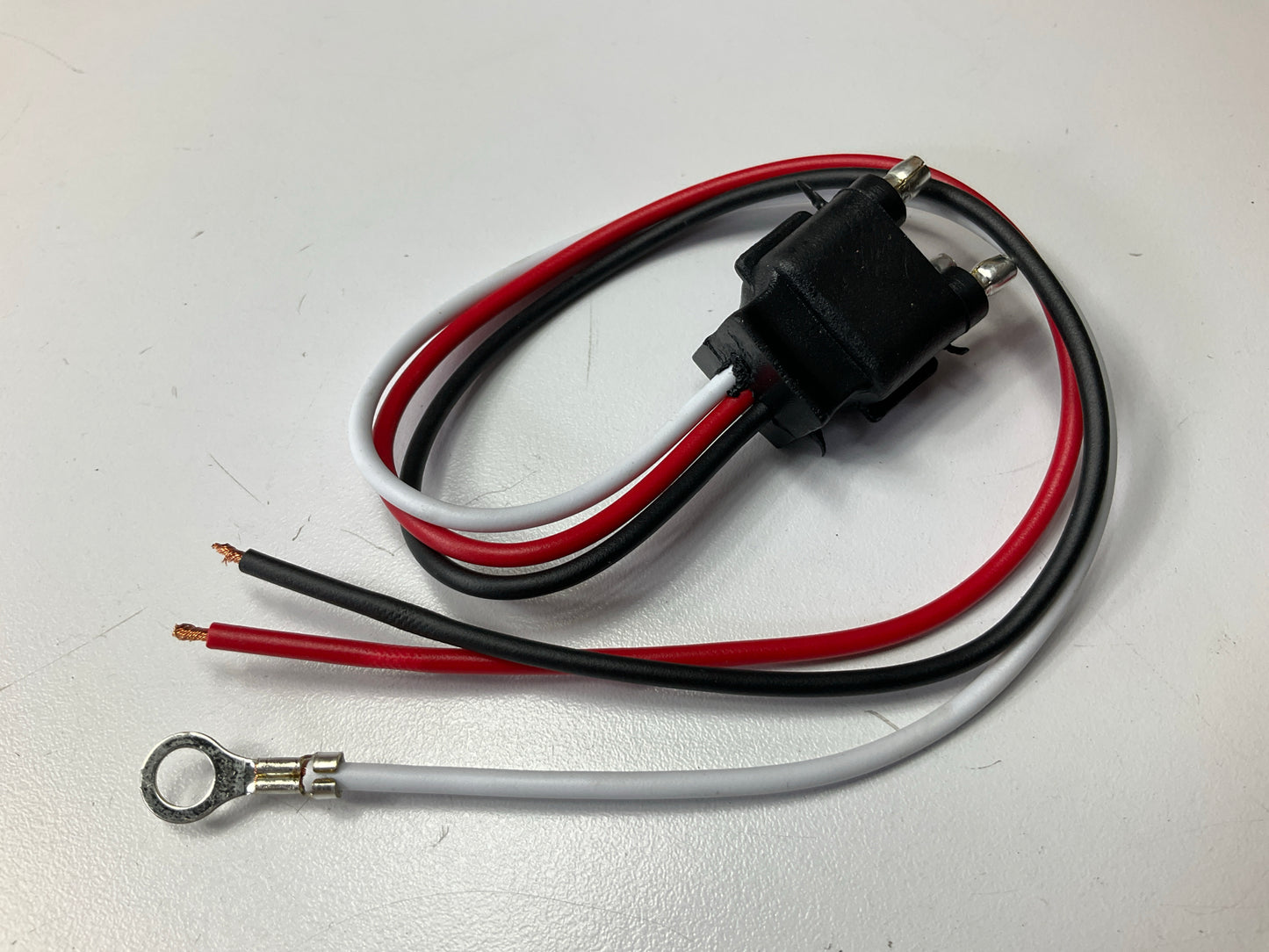 Optronics A45PBP 3-Wire Molded Connector Plug For Double Contact Sealed Lights