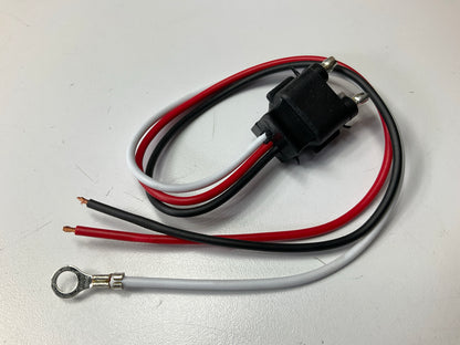 Optronics A45PBP 3-Wire Molded Connector Plug For Double Contact Sealed Lights
