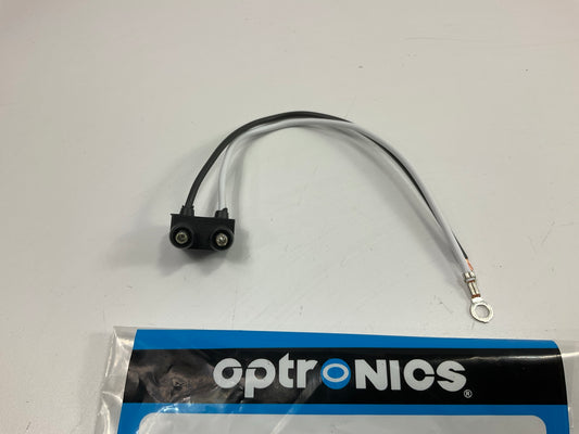 Optronics A46PBP 6'' Straight Pigtail PL-10 Plug Connector Trailer Light Harness