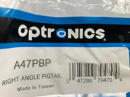 (10) Optronics A47PBP 3-Pin PL-3 Wire Pigtail, 10'' Lead, Trailer Light Connector