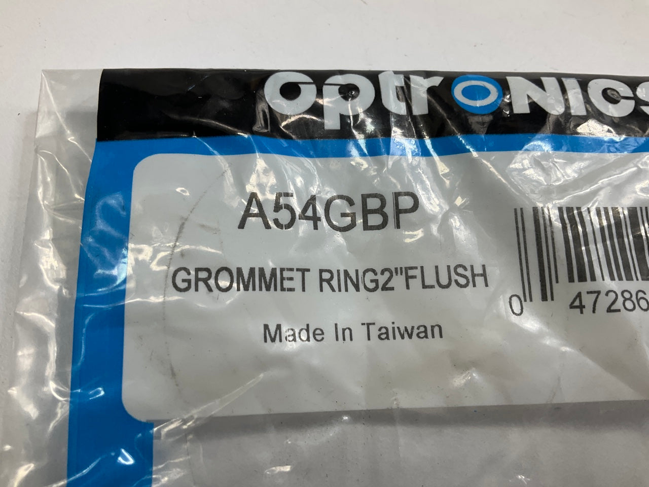 Optronics A54GBP 2'' Flush Mount Grommet, Black, For 2'' Round Trailer Lights