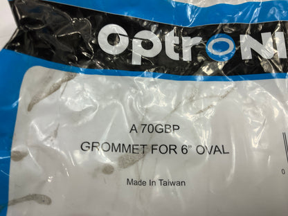 (10) Optronics A70GBP Multi-Purpose Rubber Grommet Seal Rings For 6'' Oval Light