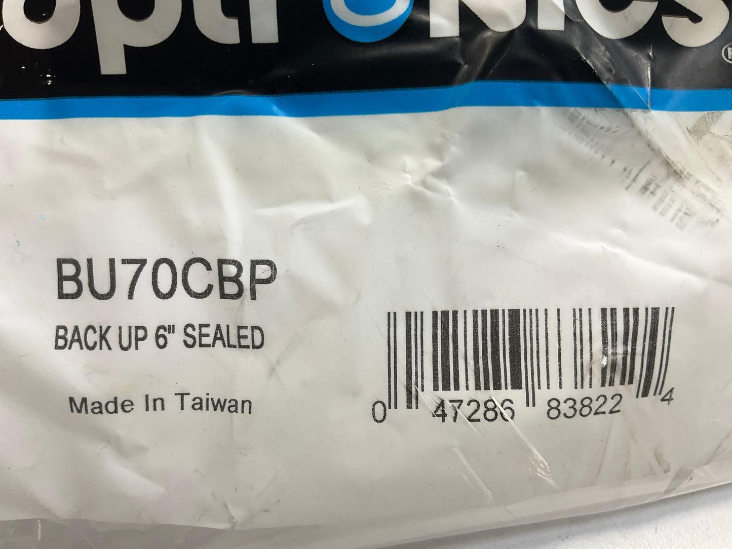 Optronics BU-70CBP 6'' Sealed Trailer Backup Light Clear Lens Reverse Lamp