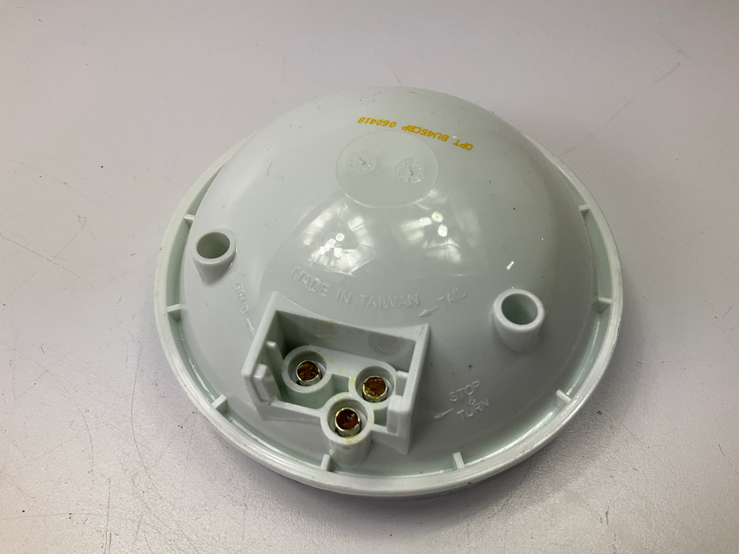 Optronics BU45CBP Trailer Clear, 4'' Round Sealed Backup Light Lamp