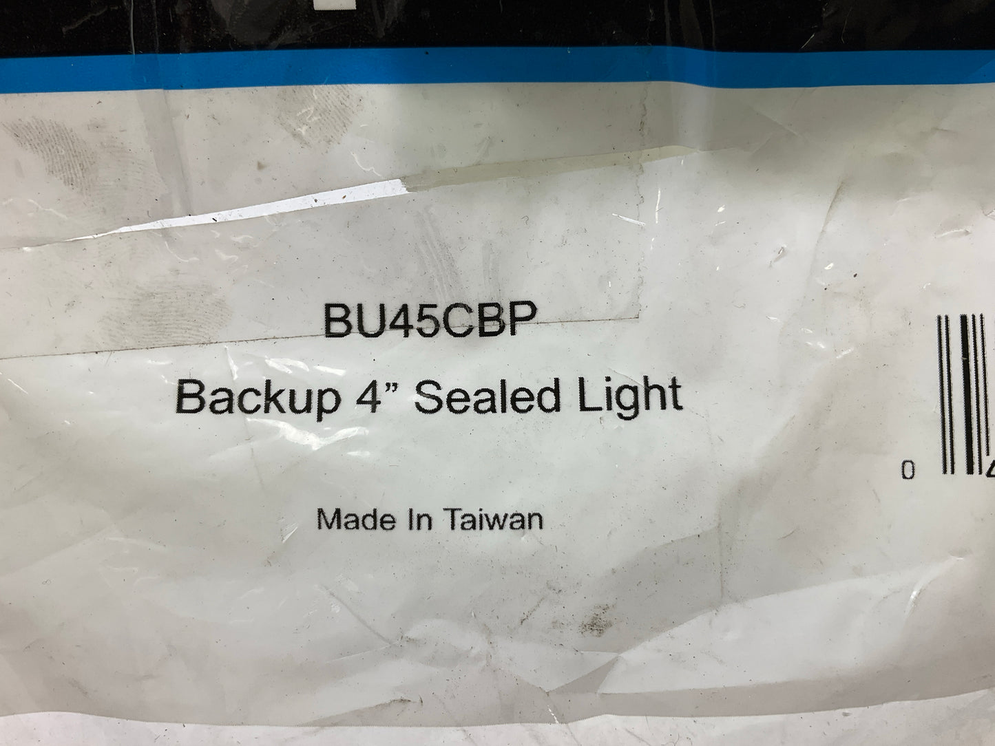 Optronics BU45CBP Trailer Clear, 4'' Round Sealed Backup Light Lamp