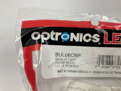 Optronics BUL06CBP Fleet 4'' Round Sealed DOT LED Back-Up Light, White LED Lamp