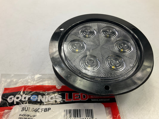 Optronics BUL06CFBP BUL06 4'' Round LED Back-Up Light Clear With Recess Mount