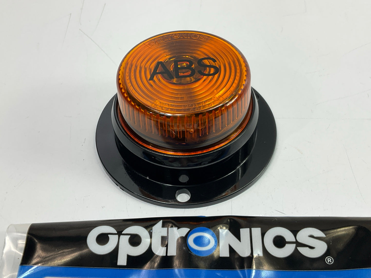 Optronics MC505ABSBP 2'' Yellow Surface Flange Mount ''ABS'' Light
