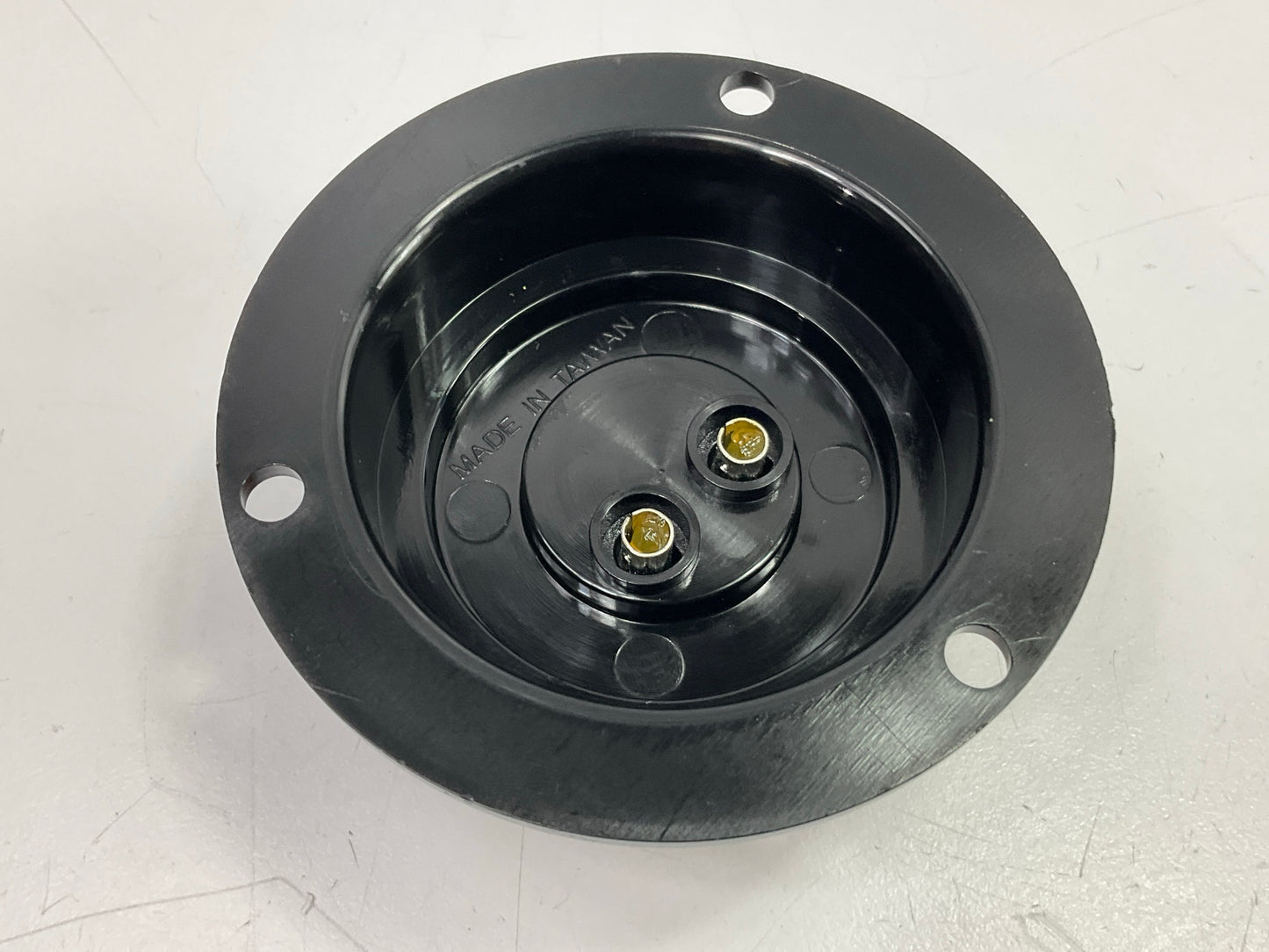 Optronics MC505ABSBP 2'' Yellow Surface Flange Mount ''ABS'' Light
