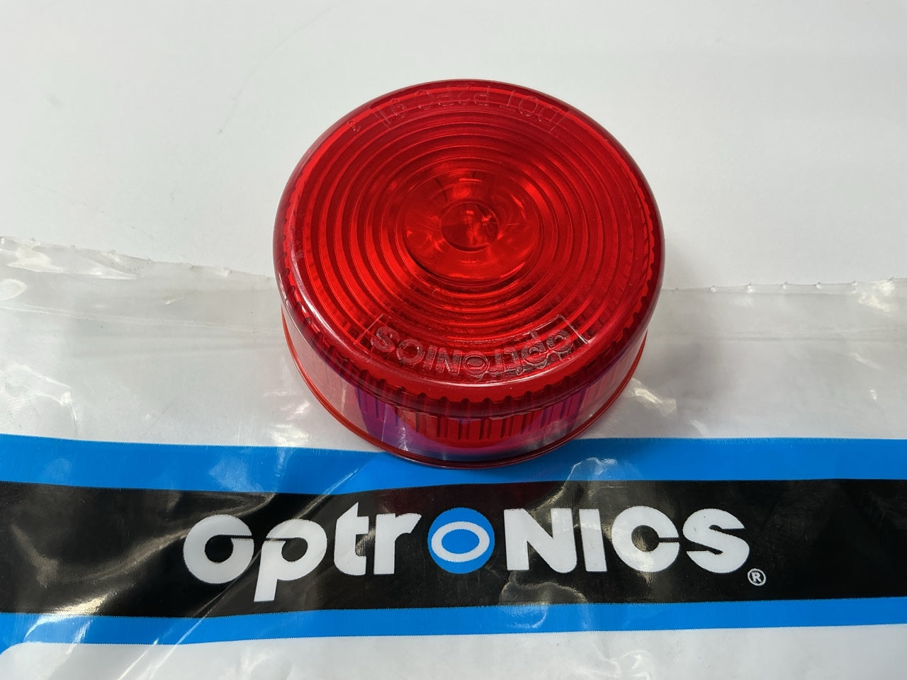 Optronics MC53RBP Round 2'' Red Recess Mount Trailer Marker / Clearance Light