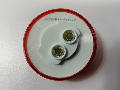 Optronics MC53RBP Round 2'' Red Recess Mount Trailer Marker / Clearance Light