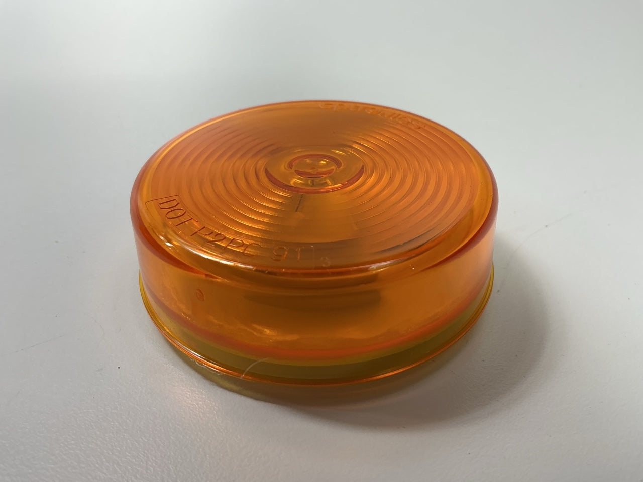 Optronics MC55ABP 2.5'' Round Yellow Marker / Clearance Trailer Light