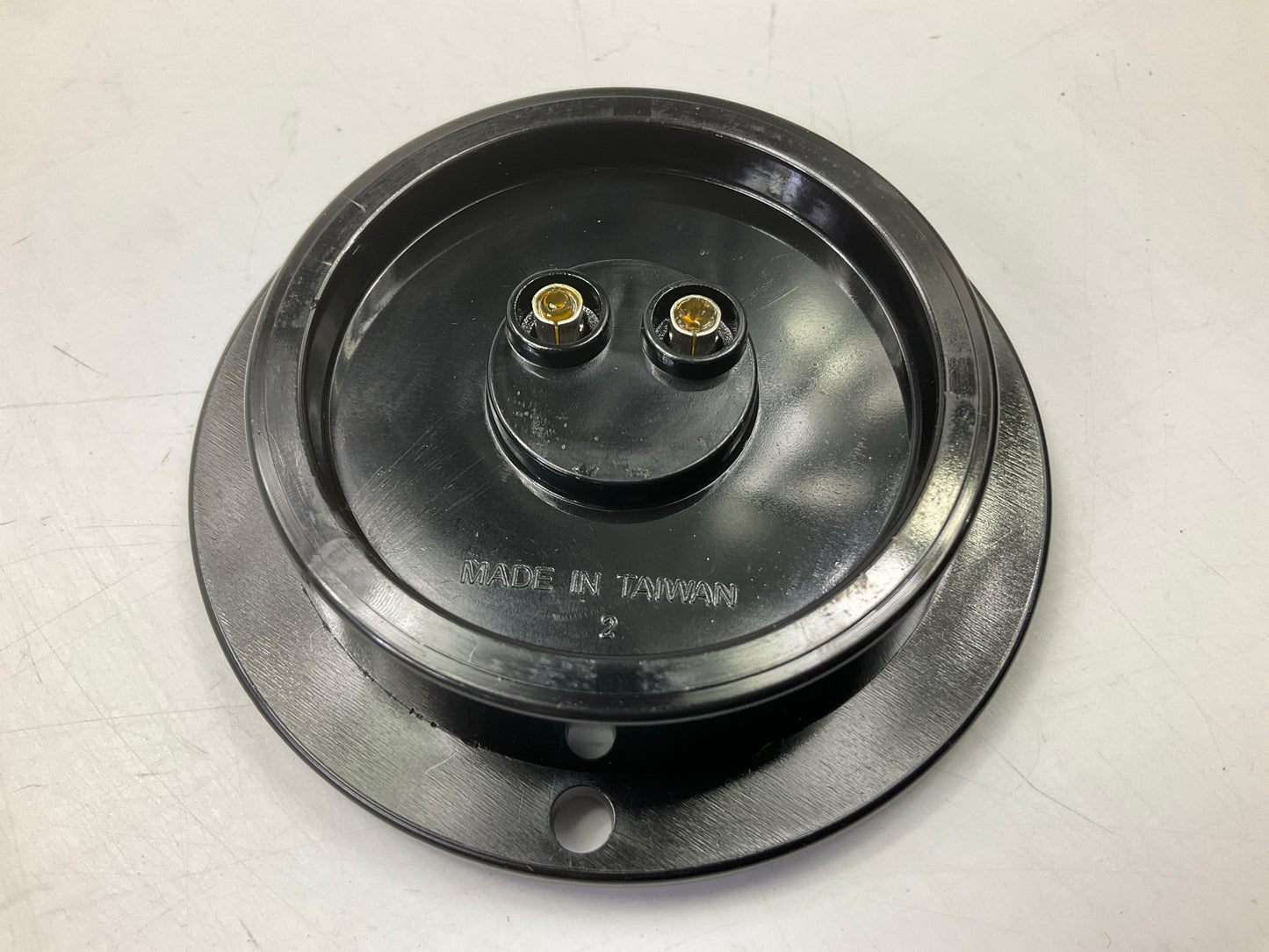 10 Optronics MC56RBP 2.5'' Red Recess Flange Mount Marker Clearance Trailer Light