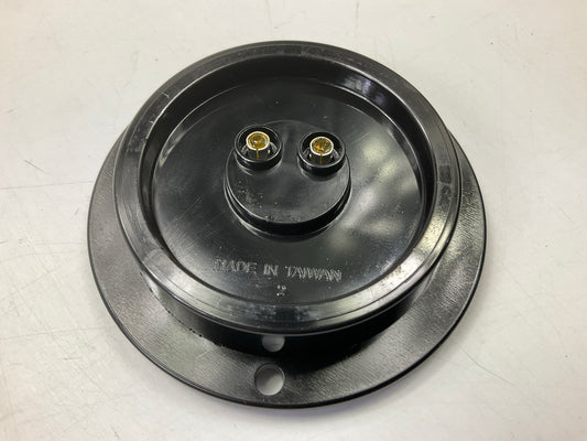 10 Optronics MC56RBP 2.5'' Red Recess Flange Mount Marker Clearance Trailer Light