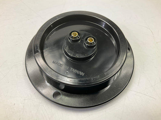 Optronics MC56RBP 2.5'' Red Recess Flange Mount Marker / Clearance Trailer Light