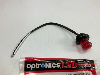 Optronics MCL10RKBP 3/4'' Red LED Non-Directional Marker / Clearance Light