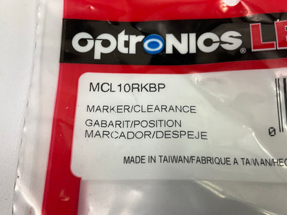 Optronics MCL10RKBP 3/4'' Red LED Non-Directional Marker / Clearance Light