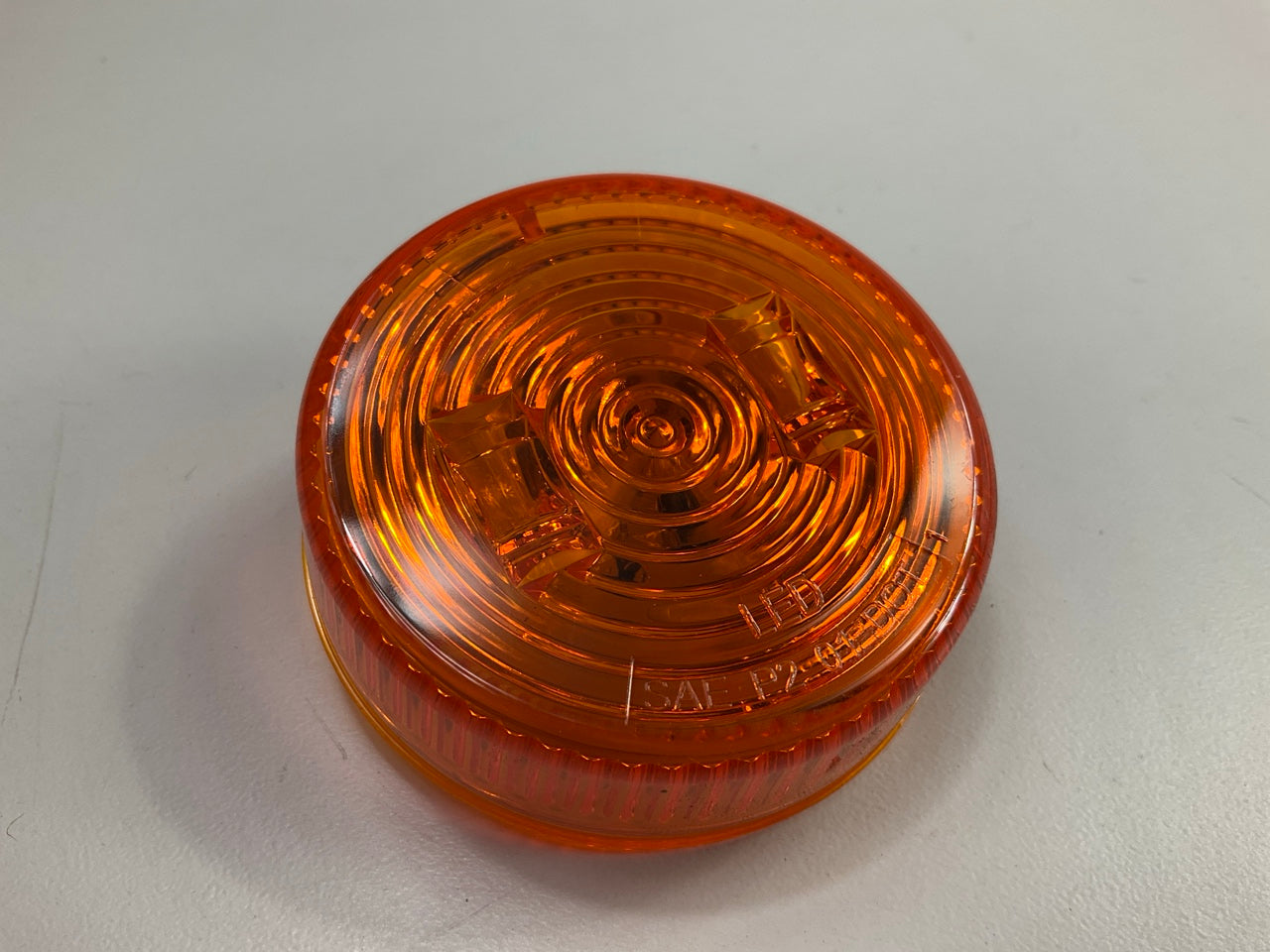 (10) Optronics MCL527AS Amber LED 2.5'' Round Marker/Clearance Trailer Lights 12V