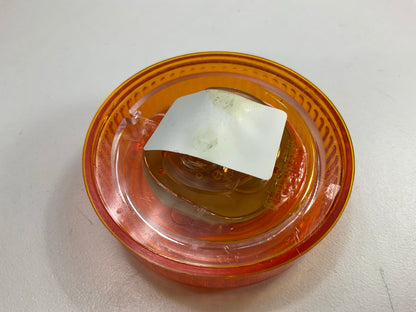 (10) Optronics MCL527AS Amber LED 2.5'' Round Marker/Clearance Trailer Lights 12V