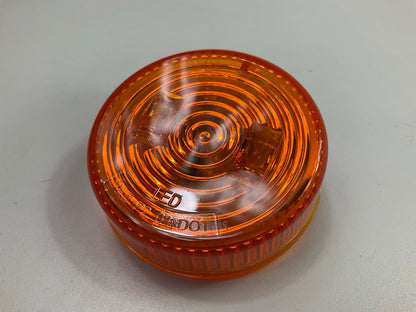 Optronics MCL527AS Amber LED 2.5'' Round Marker/Clearance Trailer Light - 12V