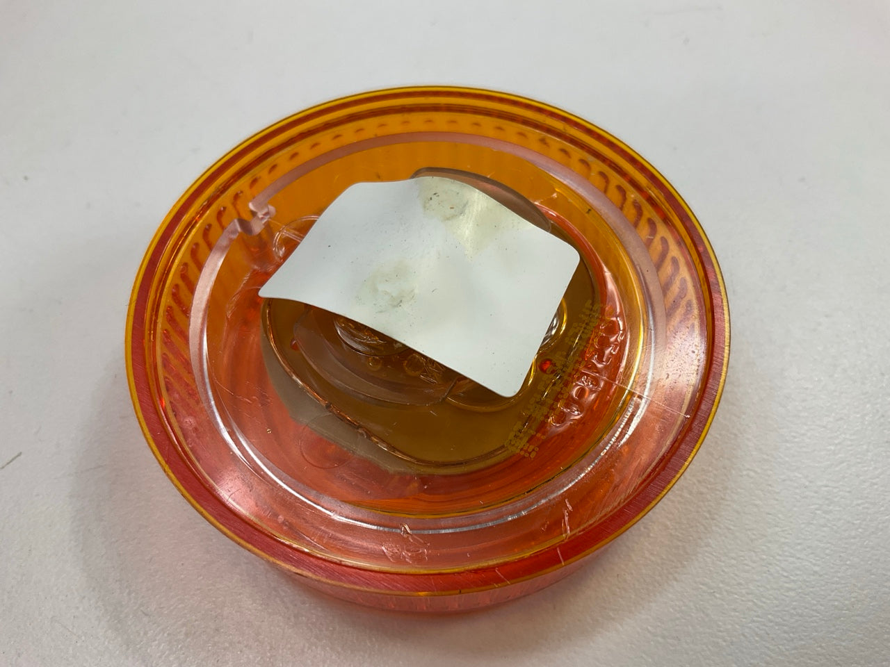 Optronics MCL527AS Amber LED 2.5'' Round Marker/Clearance Trailer Light - 12V