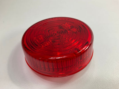 Optronics MCL527RS 2.5'' Round Red LED Sealed Marker Clearance Light Lamp, 12V