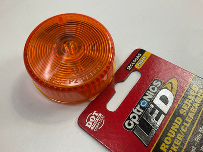 Optronics MCL56AS 2'' Round Amber LED Sealed Marker Clearance Light Lamp, 12V