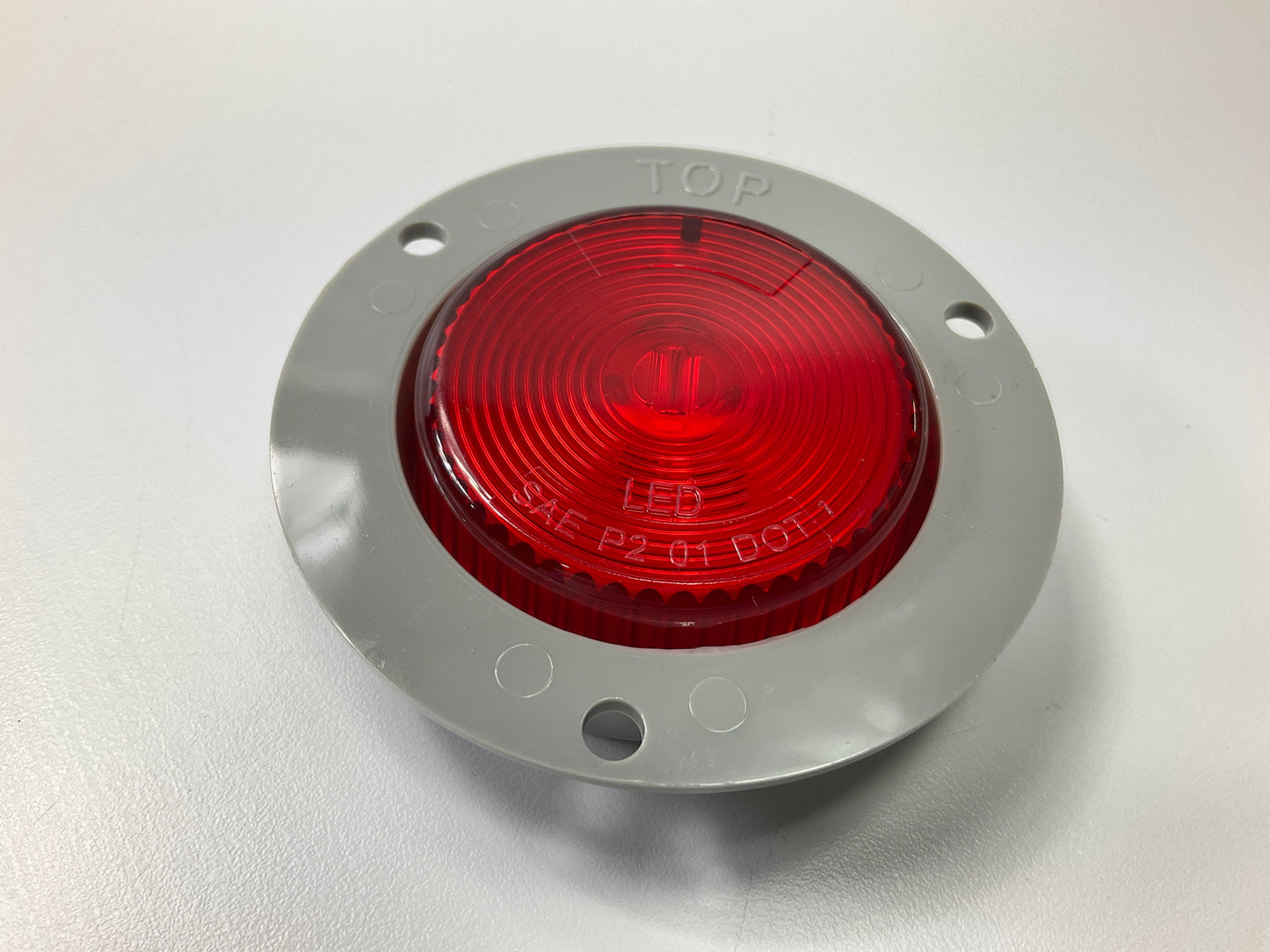 Optronics MCL56RFBP 2'' Round, Red LED, Trailer Truck Marker / Clearance Light