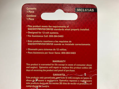 (10) Optronics MCL61AS LED Marker / Clearance Light, Amber,  Waterproof