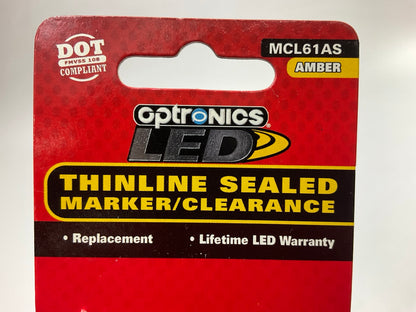 Optronics MCL61AS LED Marker / Clearance Light, Amber,  Waterproof