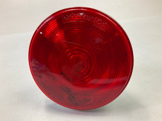 (10) Optronics ST45RBP 4'' Round Stop / Turn / Tail Trailer Light Lamp RED