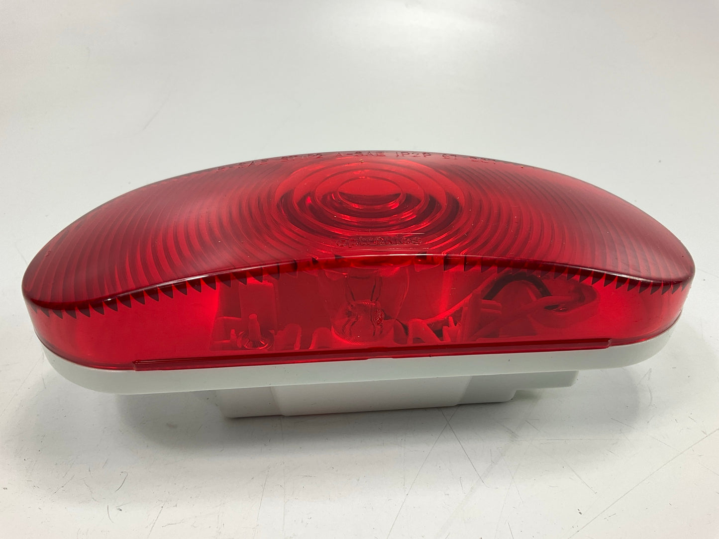 (10) Pack - Optronics ST70RBP 6'' Oval Red Stop / Turn / Tail Light Trailer Lamps