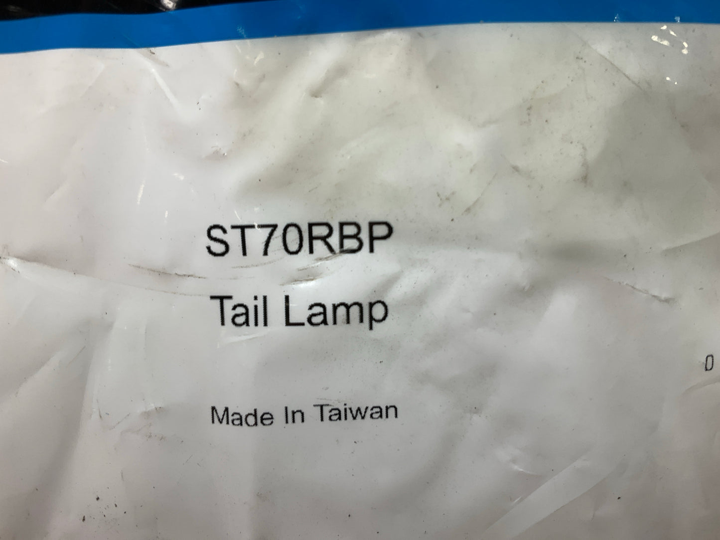 Optronics ST70RBP 6'' Oval Red Stop / Turn / Tail Light Trailer Lamp