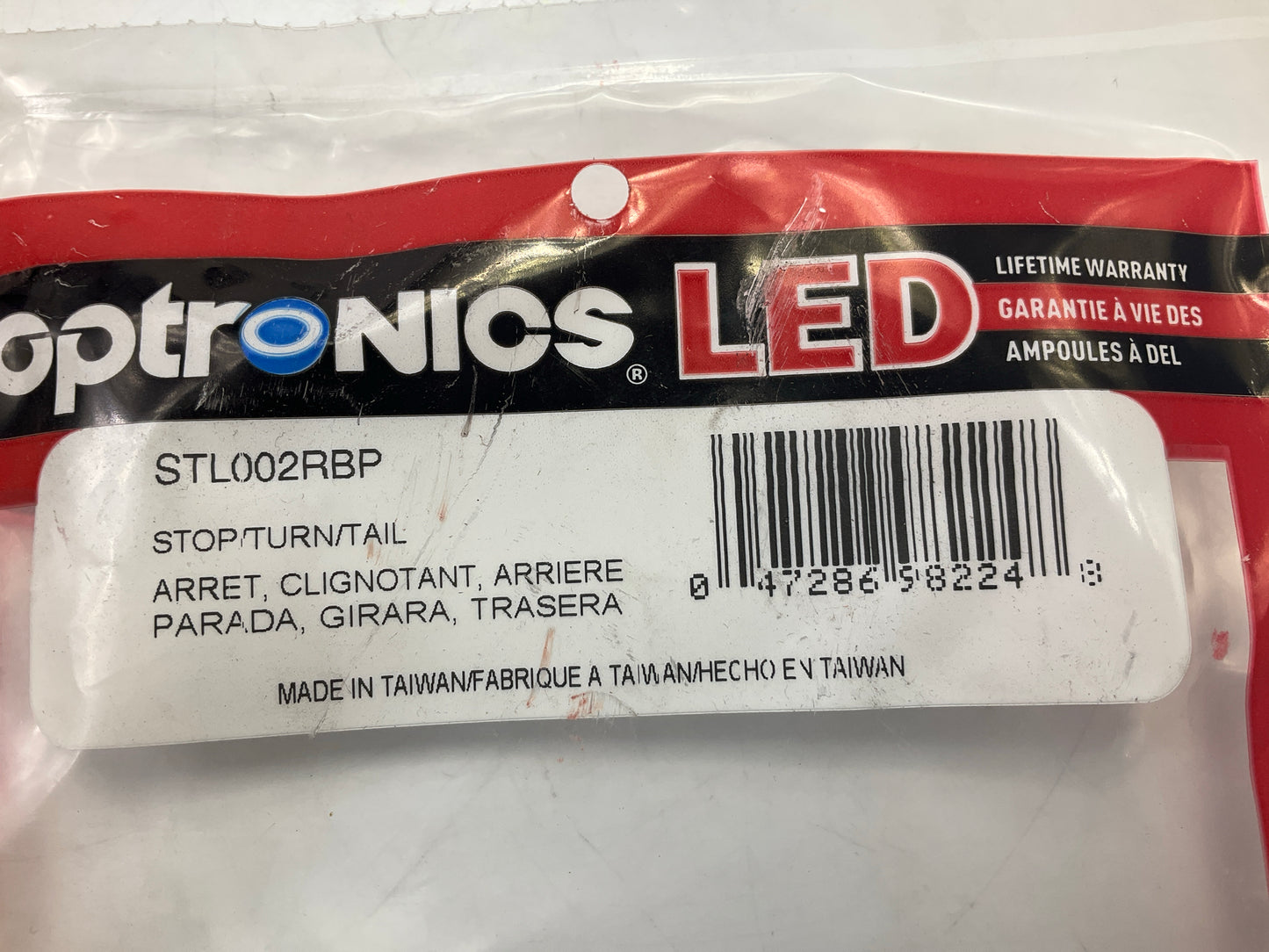 10 Optronics STL002RBP ONE Series 6'' Oval LED Stop/Turn/Turn Signal Trailer Lamp