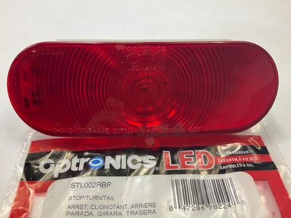 Optronics STL002RBP ONE Series 6'' Oval LED Stop/Turn/Turn Signal Trailer Lamp