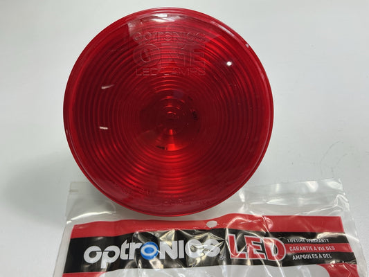 Optronics STL003RBP 4'' Round Red Trailer LED Tail Light Lamp