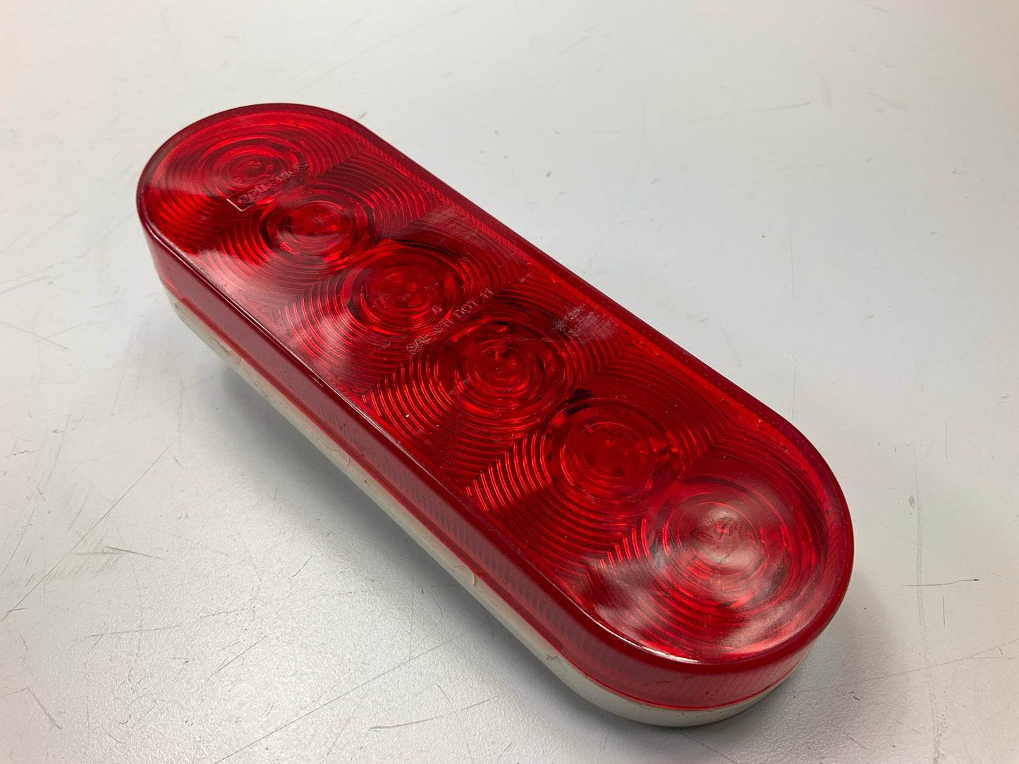 Optronics STL12RS 6'' Oval Sealed LED Waterproof Trailer Tail Light, Red