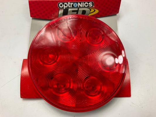 Optronics STL13RS LED 4'' Flush Mount Stop/Tail/Turn Light, Red LED Light Lamp