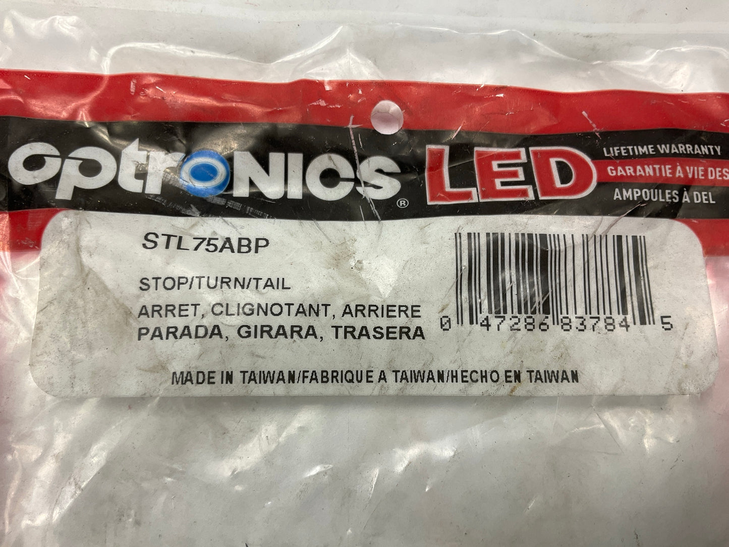 Optronics STL75ABP 6'' Oval Amber LED Mid Ship Turn Signal Trailer Light Lamp