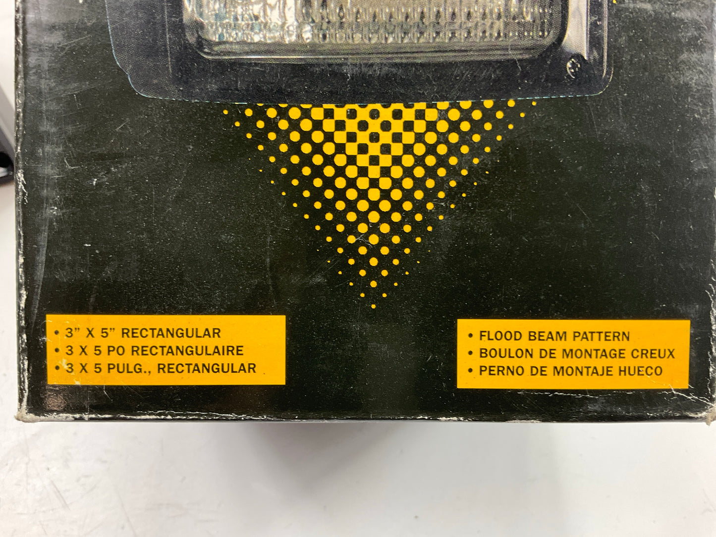 (2) Optronics TL35FS Rectangle White, Tractor And Utility Flood Light 3''X5'' Lamp