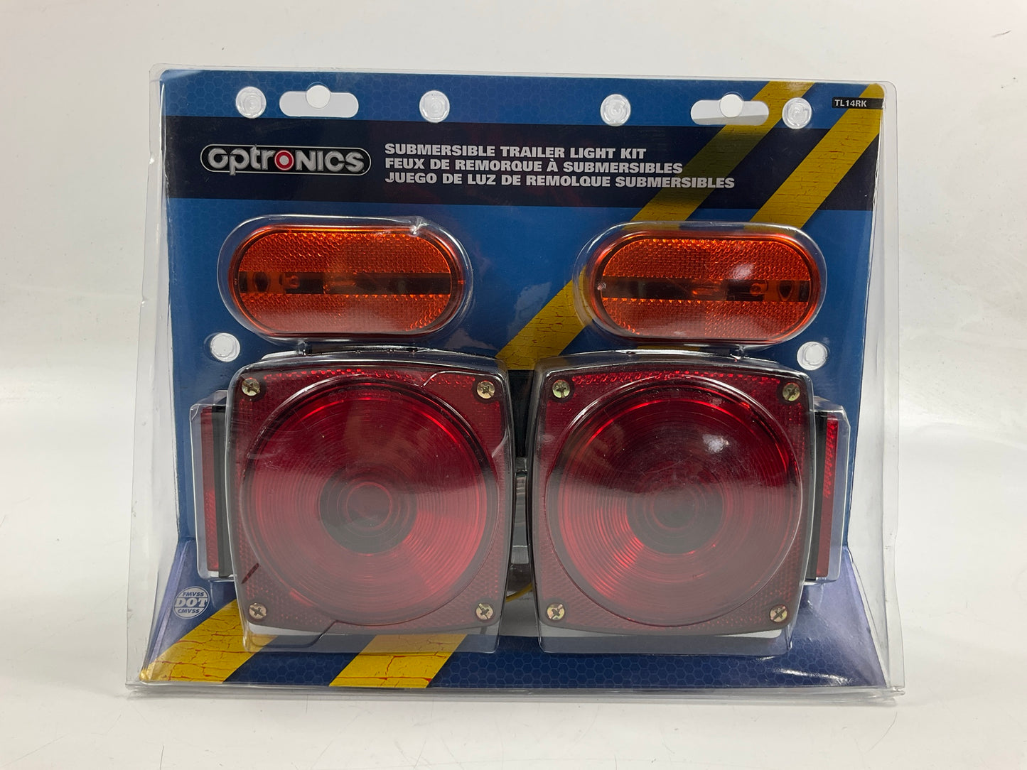 Optronics TL14RK Submersible Under 80'' Trailer Light Lamp Kit Taillight Harness