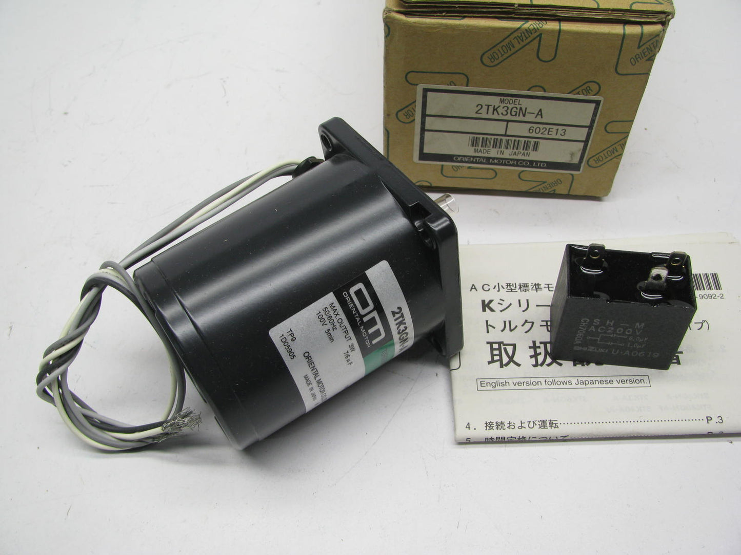Oriental Motor 2TK3GN-A 3W 100V Torque Motor