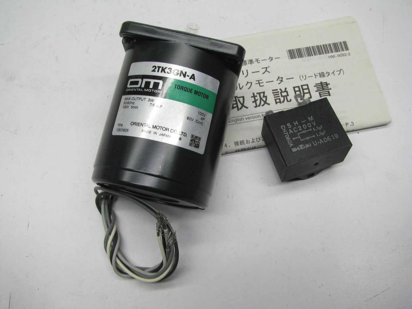 Oriental Motor 2TK3GN-A 3W 100V Torque Motor